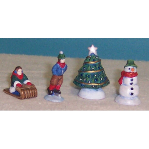 Plaster Molds - Set of 3 Winter Accessories